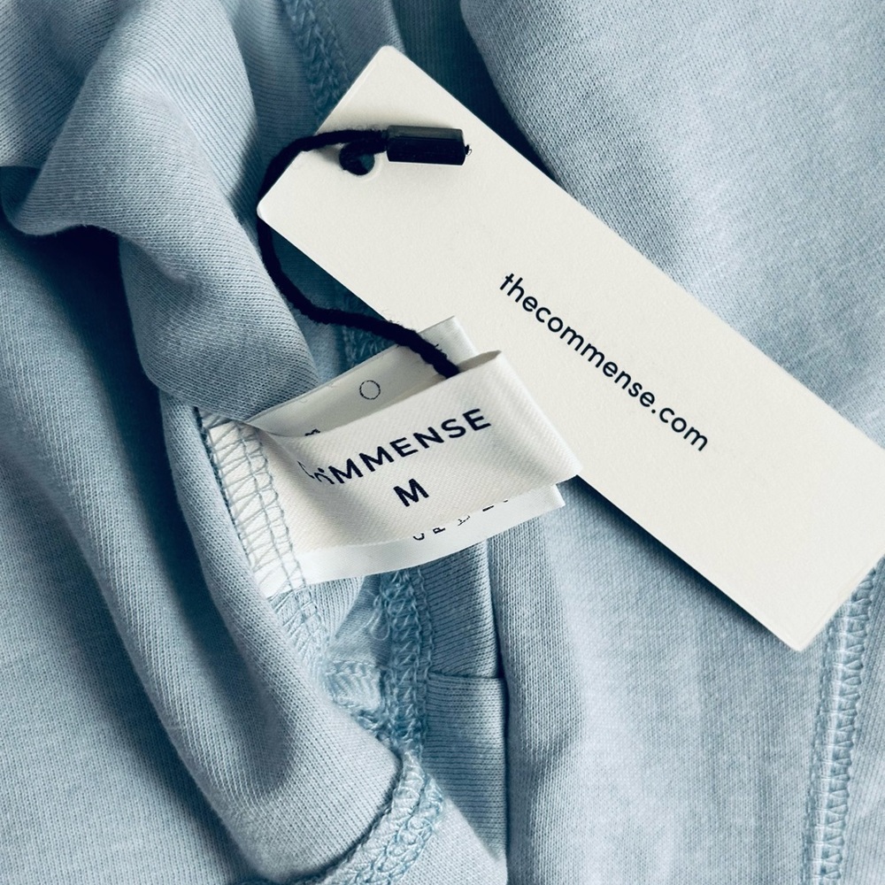 Commense Powder Blue Tie-Waist Blouse - Picture 4 of 8